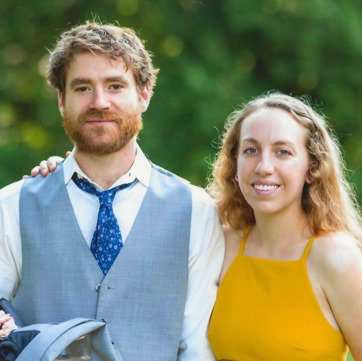 Attending Dylan and Michelle's wedding together, September 2023
