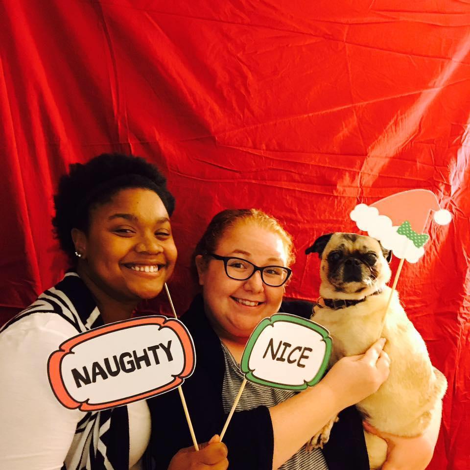 That one time we borrowed a pug for a picture...
