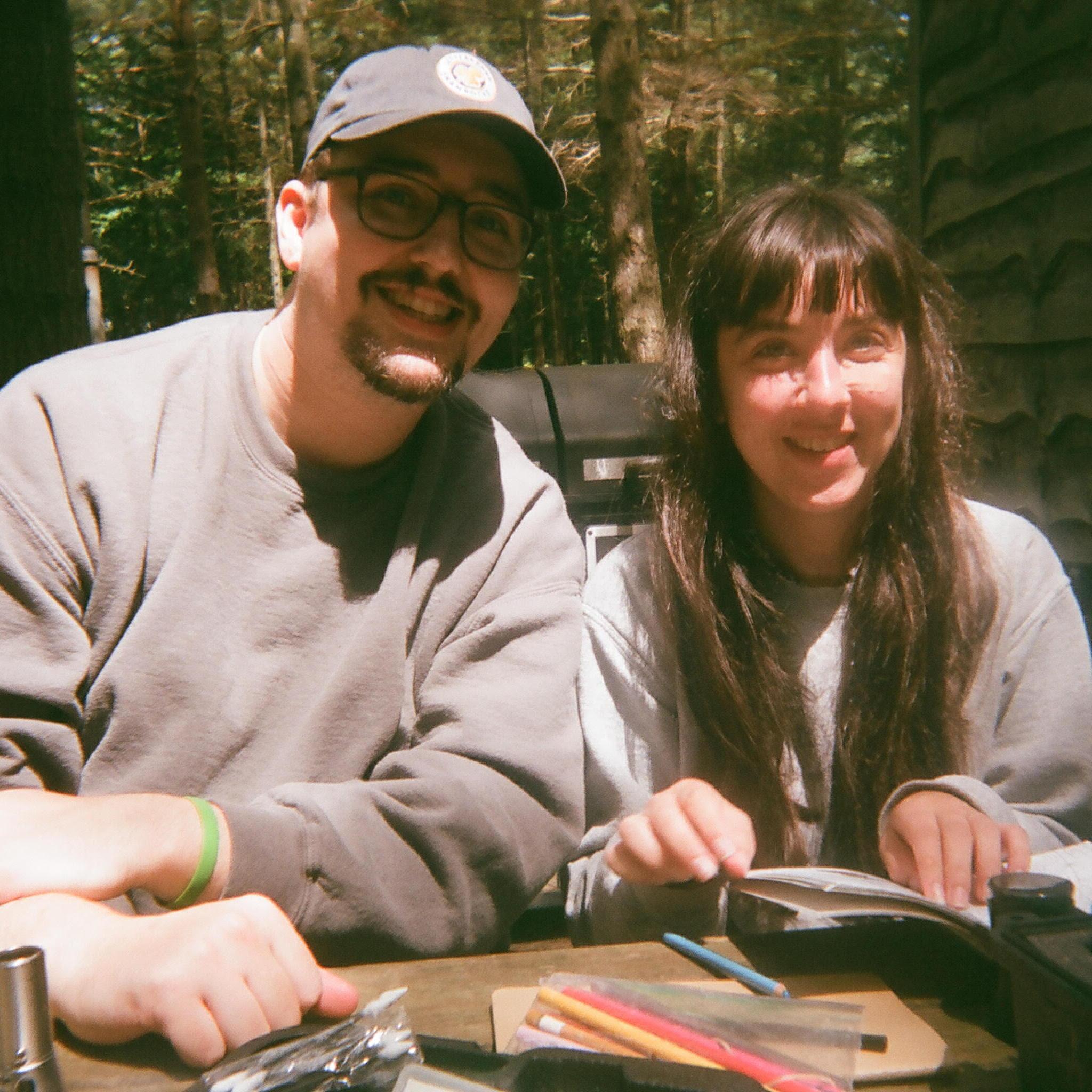 In the Adirondacks with Jon and Sof, summer 2020.