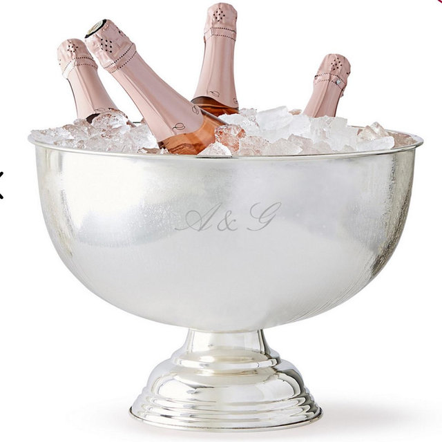 Large Champagne Bowl - Personilzarion style AJ5 - A & G