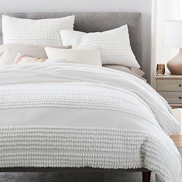 West Elm - Candlewick Duvet Cover King