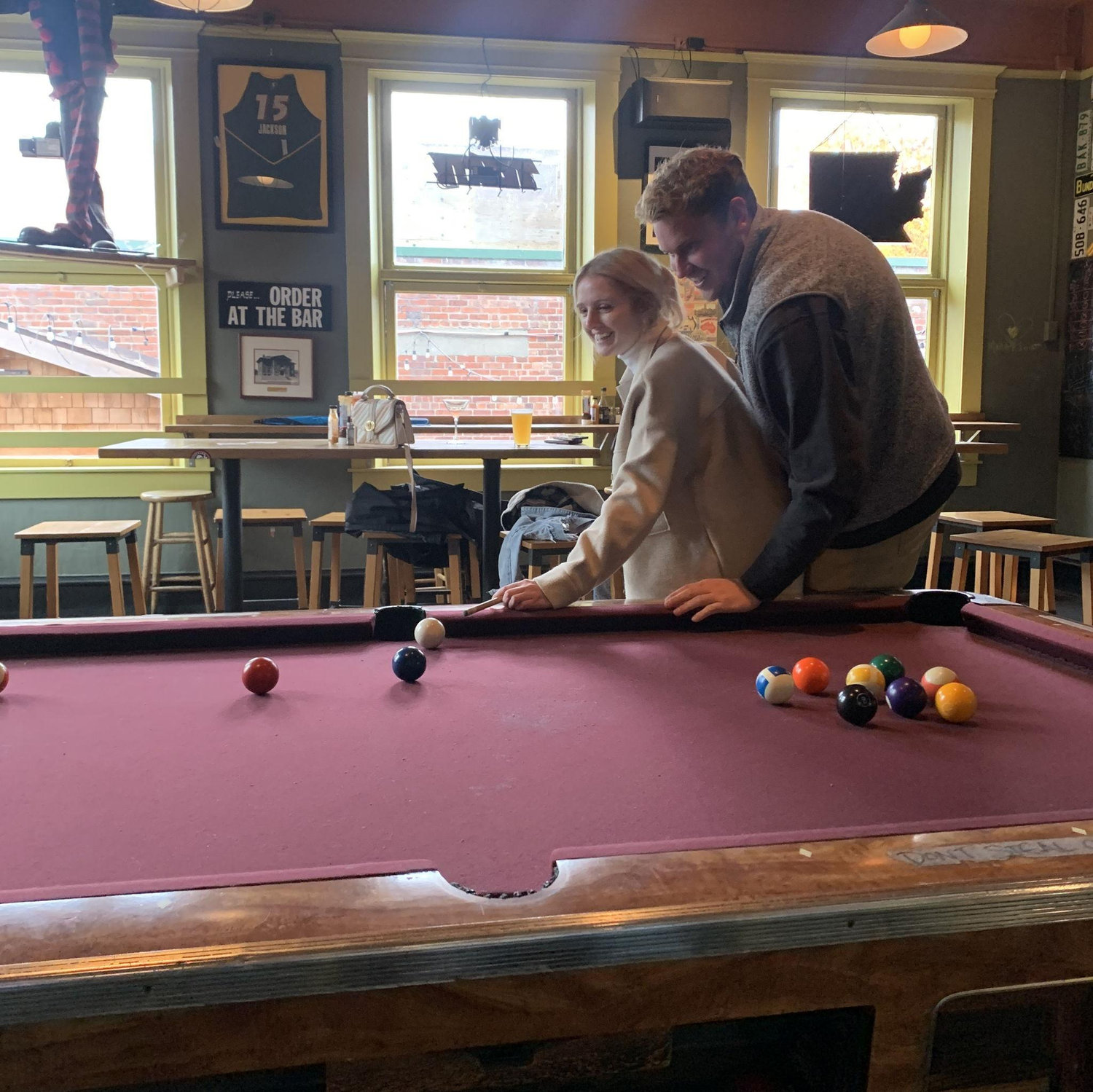 No good at pool