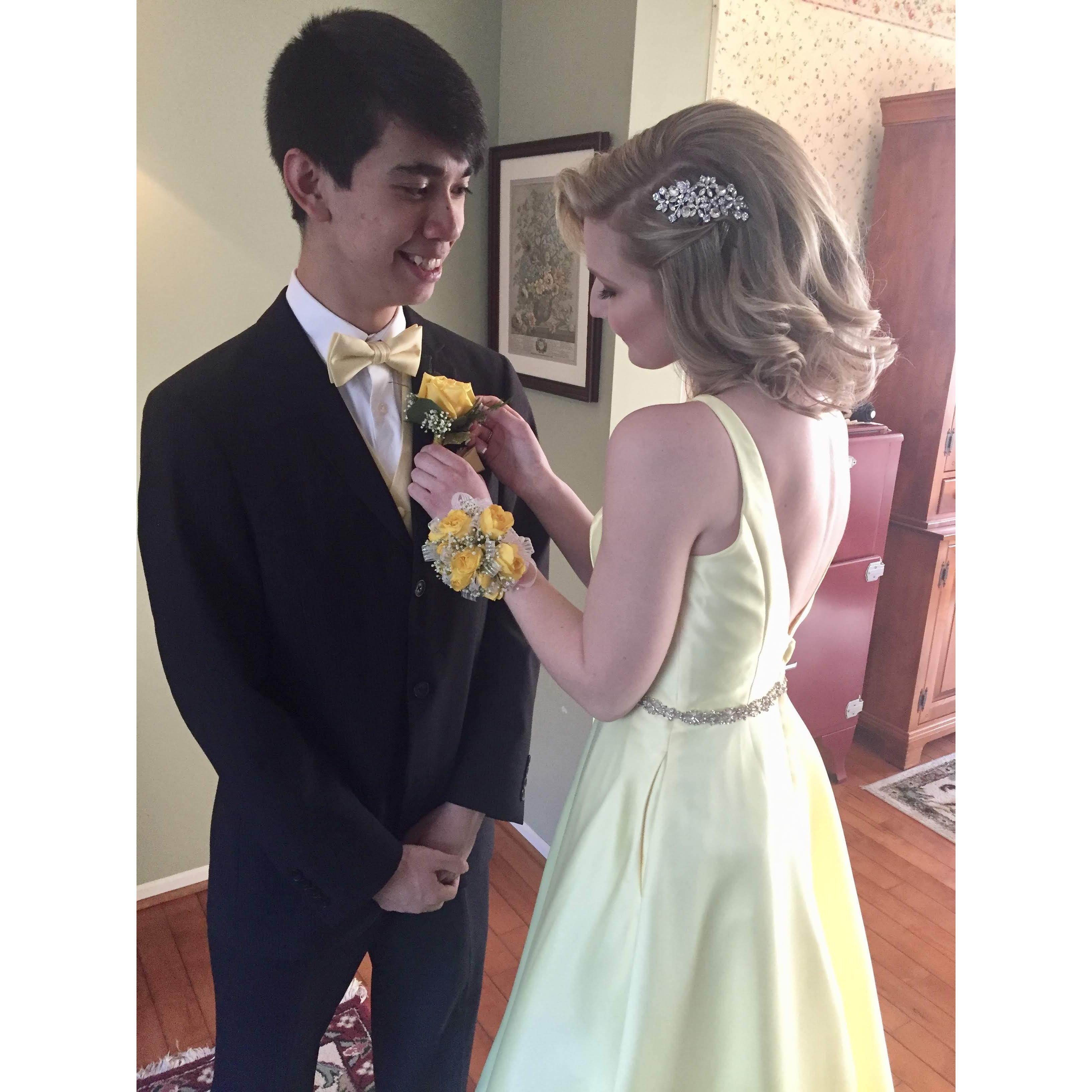 Junior Dinner Dance - April of 2019