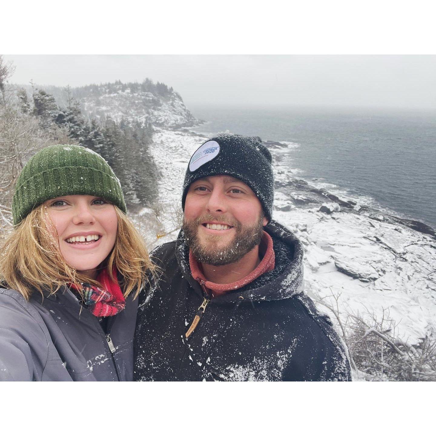 Monhegan ME, Febuary 2021
