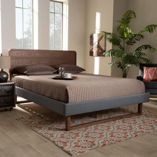 Ayla Mid-Century Modern Platform Bed