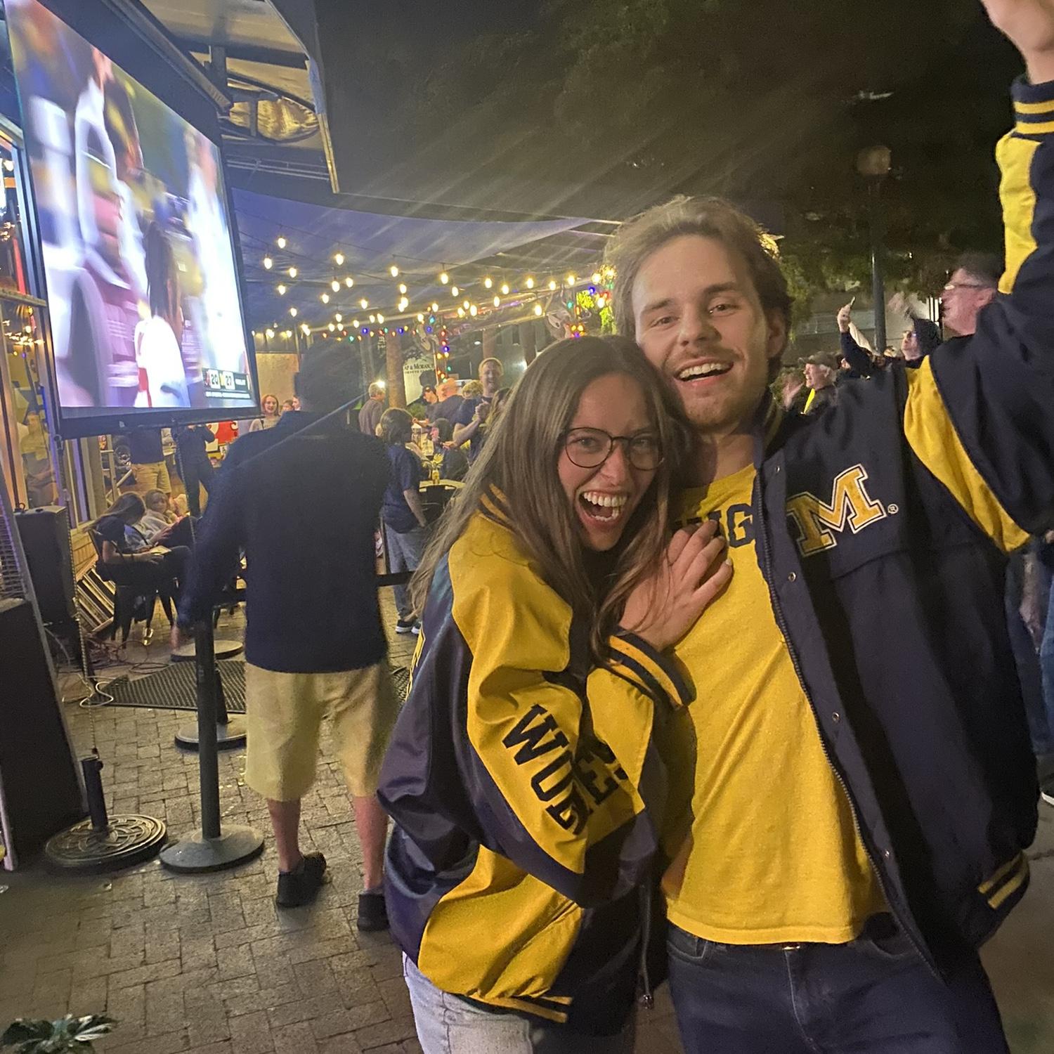 Celebrating a Michigan National Championship from Florida in 2024