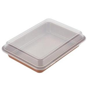 Ayesha Curry™ 9" x 13" Bakeware Covered Cake Pan Copper