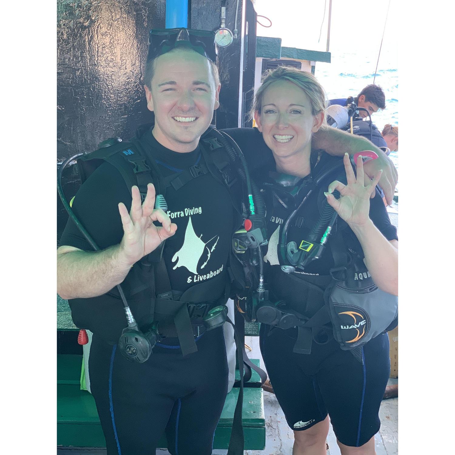 Scuba Diving in Koh Lipe, Thailand