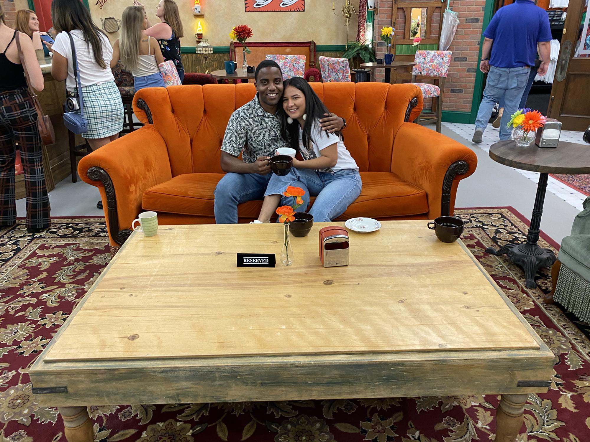 surprise “friends” experience!