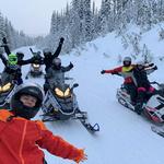 Snowmobiling