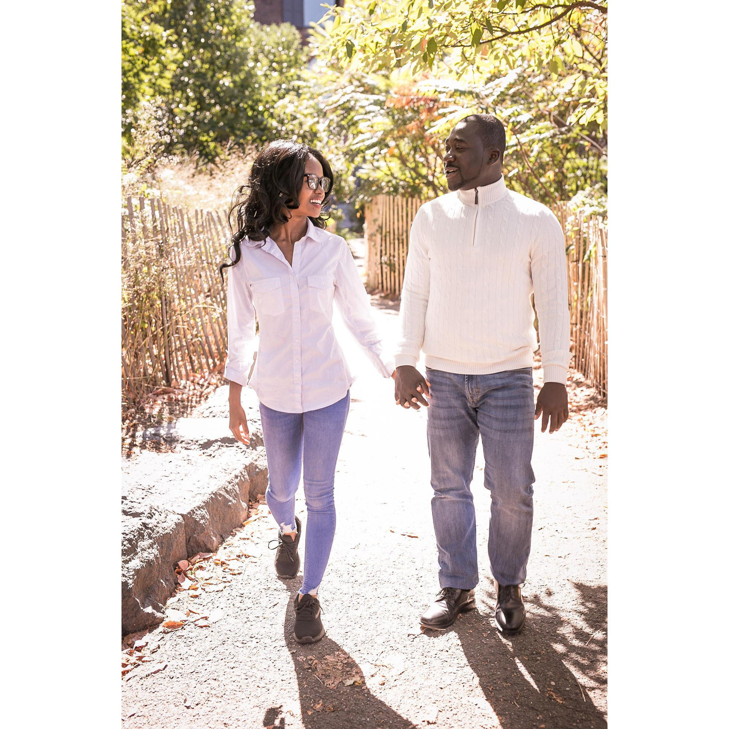 As long as you're walking beside me , I will not be afraid of anything
