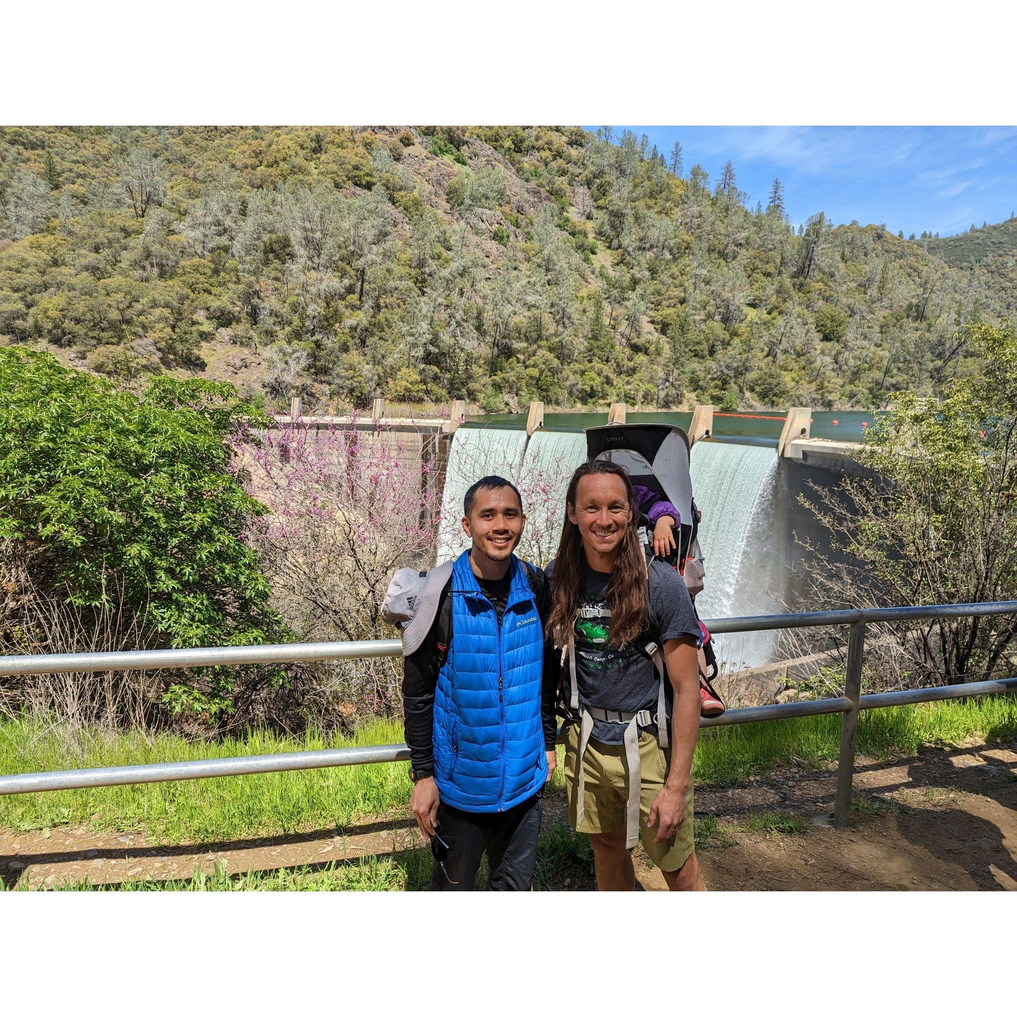 Hiking to Lake Clementine Dam with the Best Man