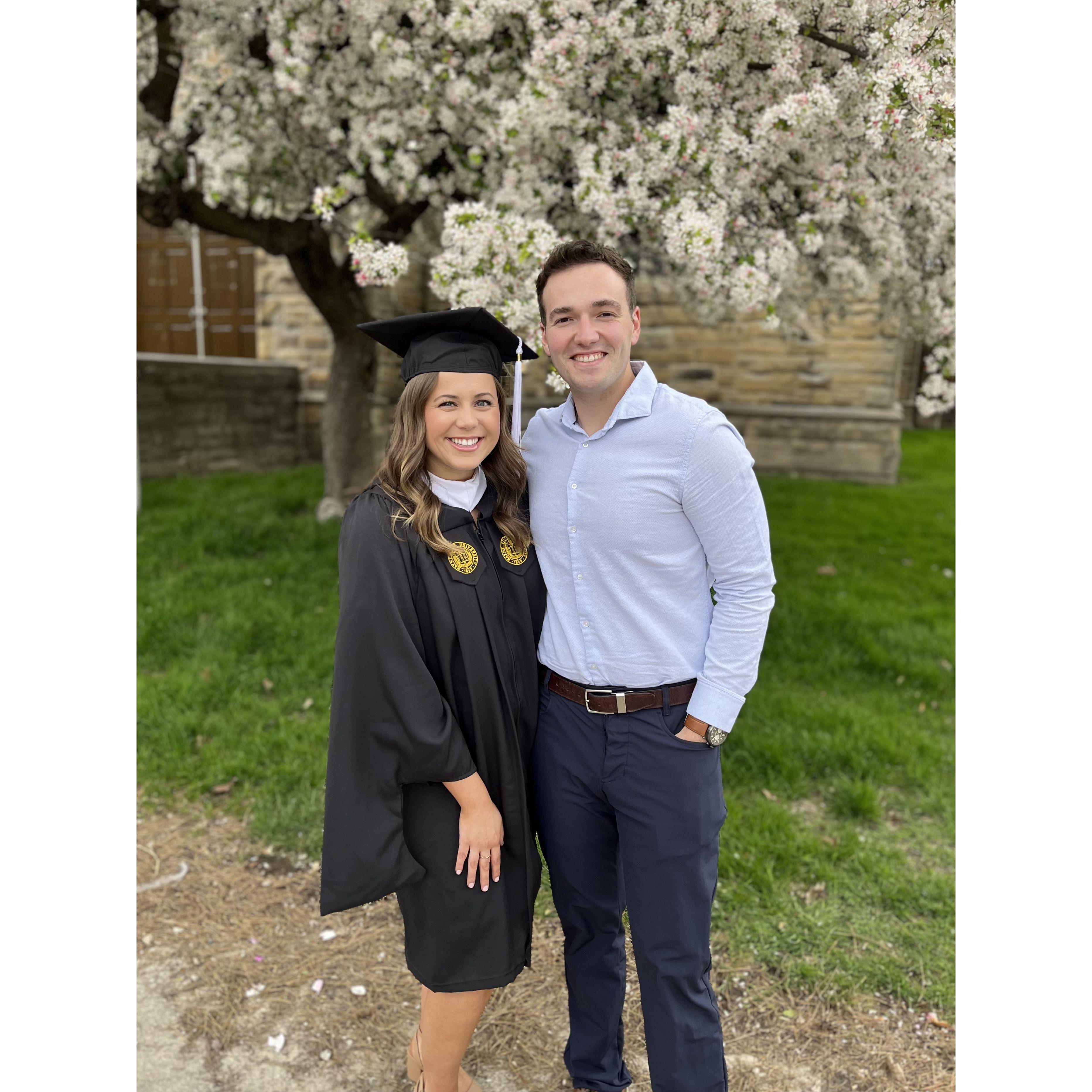 Alyssa's Masters of Speech Language Pathology graduation