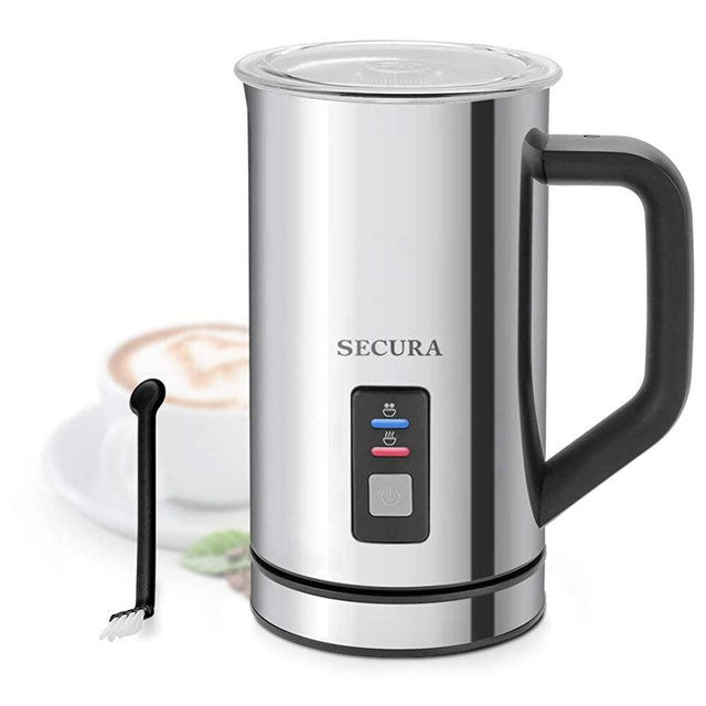 Secura Automatic Electric Milk Frother and Warmer (500ml)