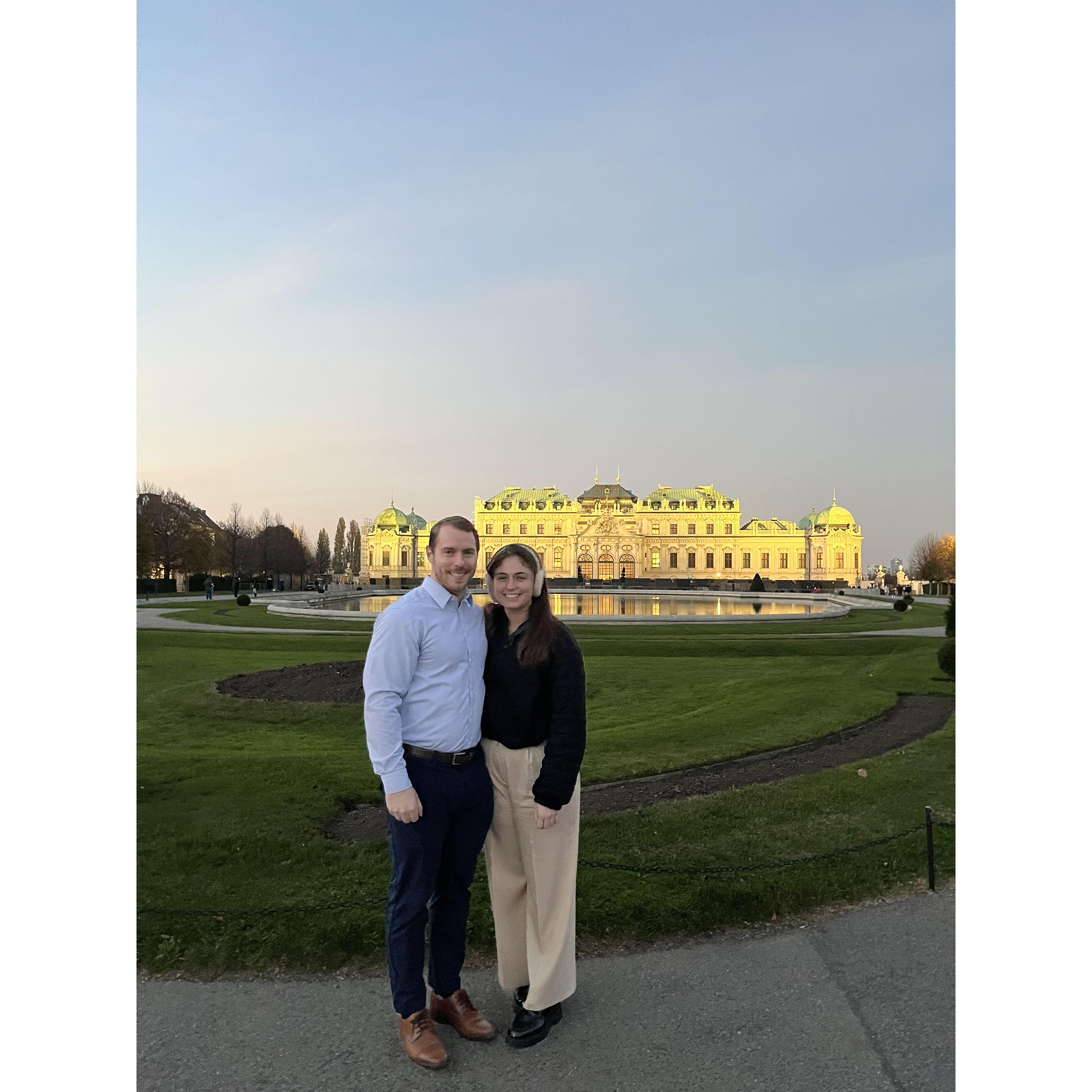 November 2024 - celebrating Logan's birthday with a walk around Vienna, Austria. Shocked to learn there were in fact, no kangeroos