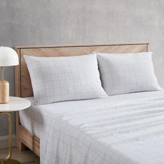 Holden Grid 4-Piece Sheet Set