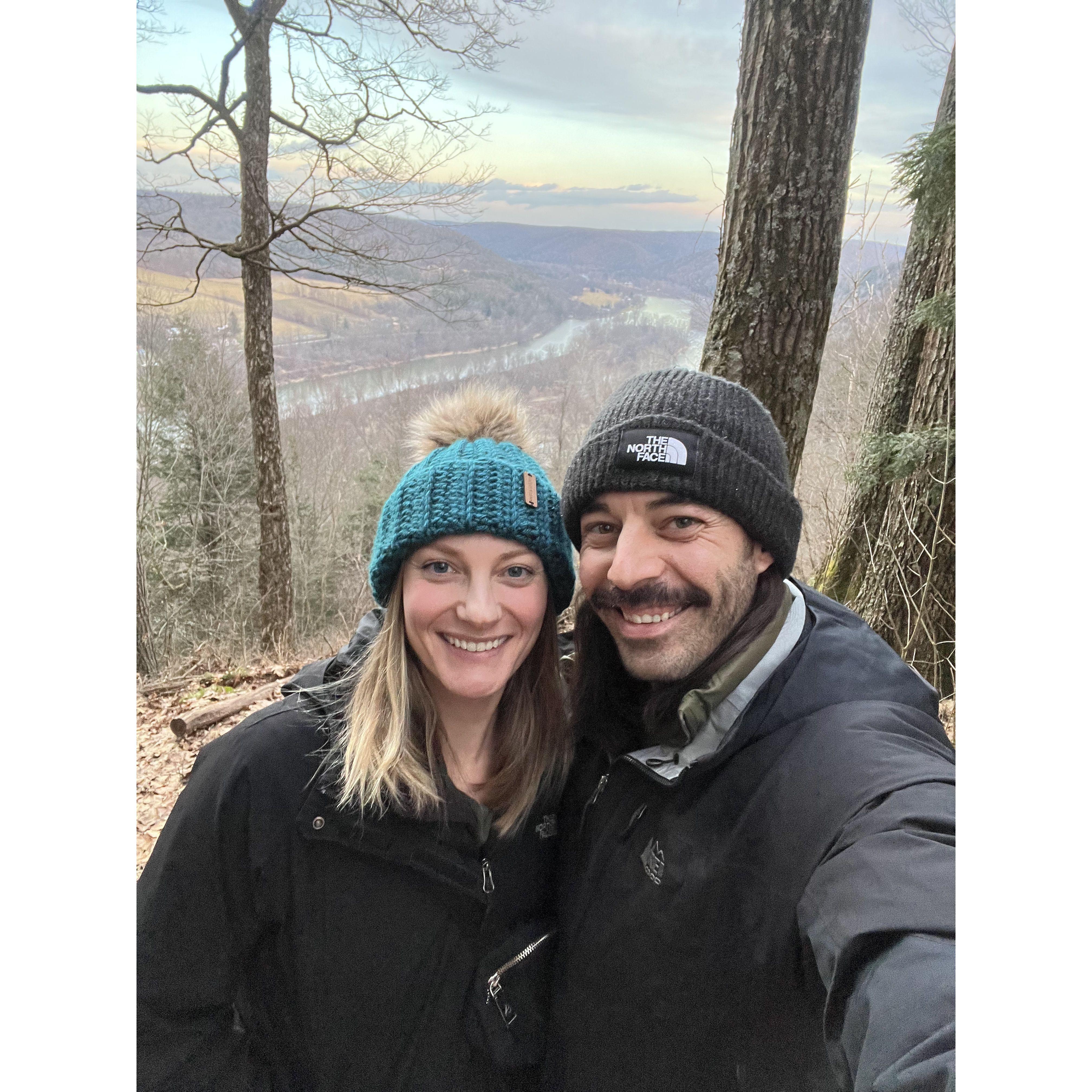 Our first trip together-Camping in Cook's Forest