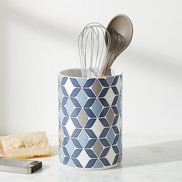 Lazaro Ceramic Utensil Holder