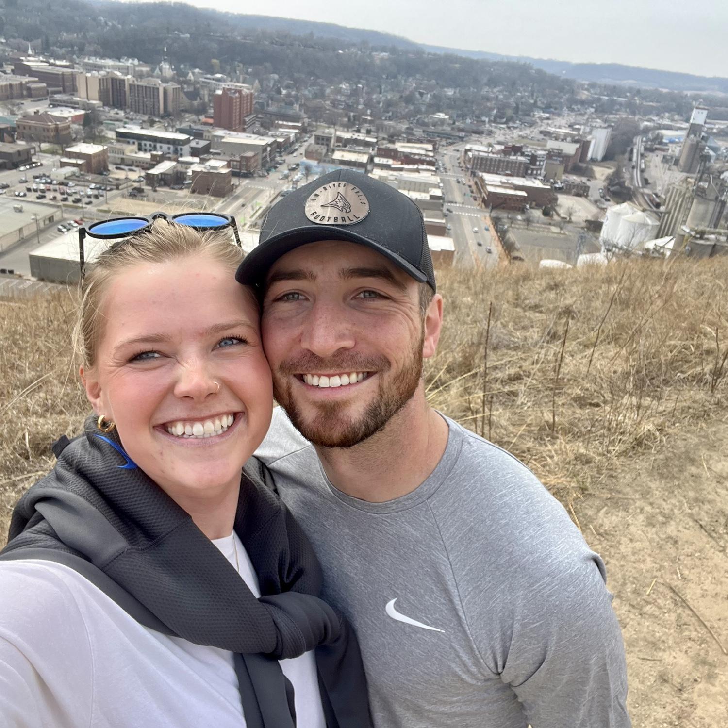 First picture together on April 12!