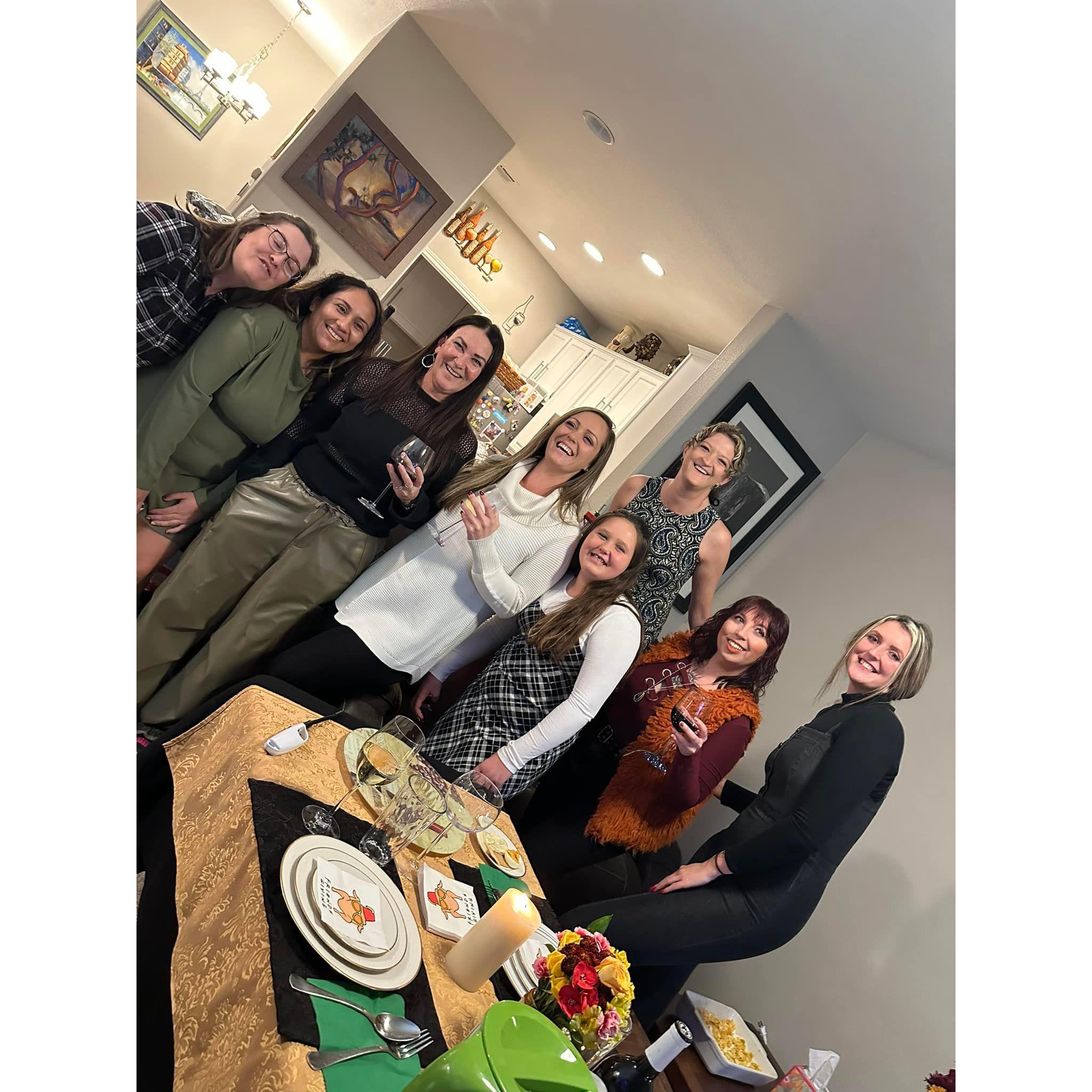 We hosted our first FriendsGiving November 2023