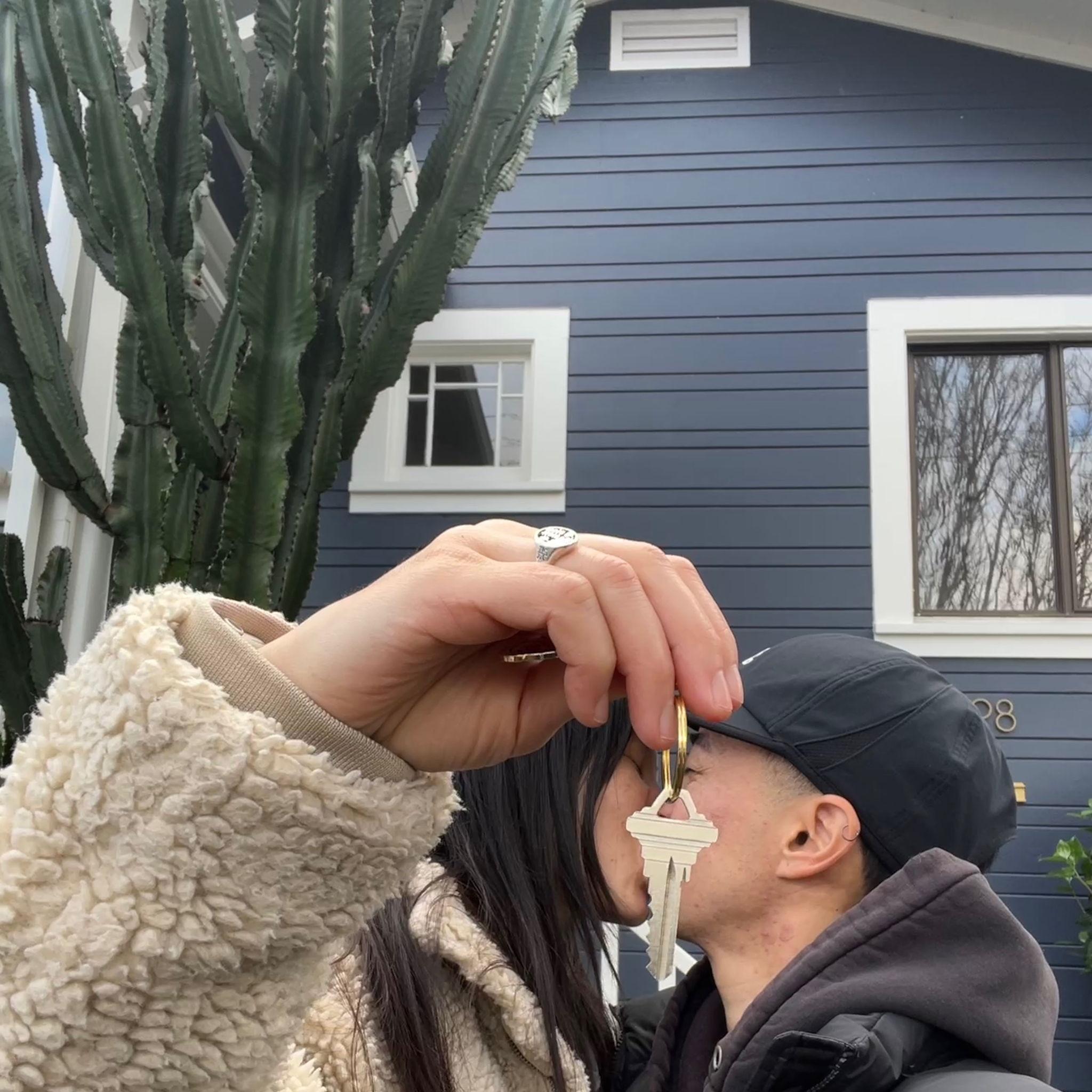 We moved into our first rental home together in December 2025!