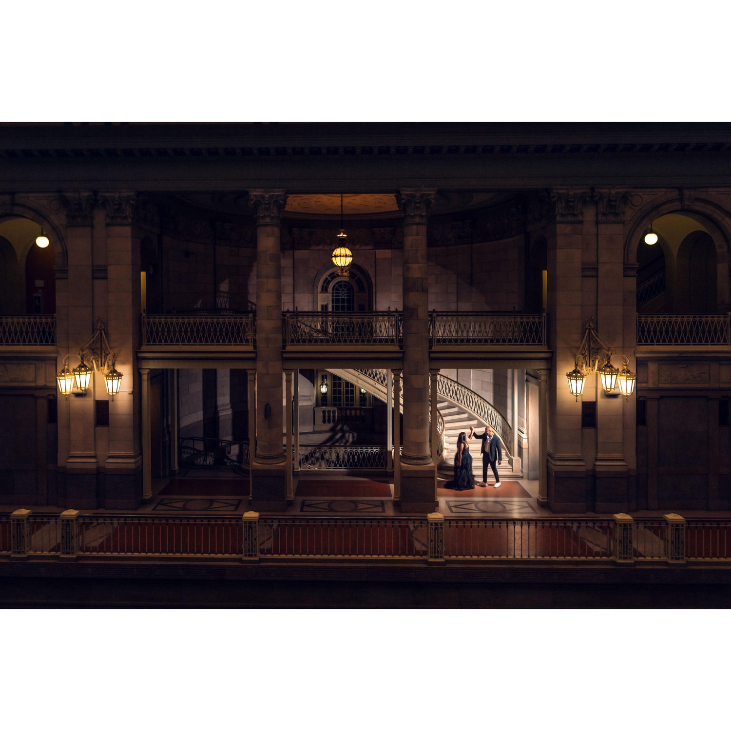 Engagement Photos @ Hartford City Hall
