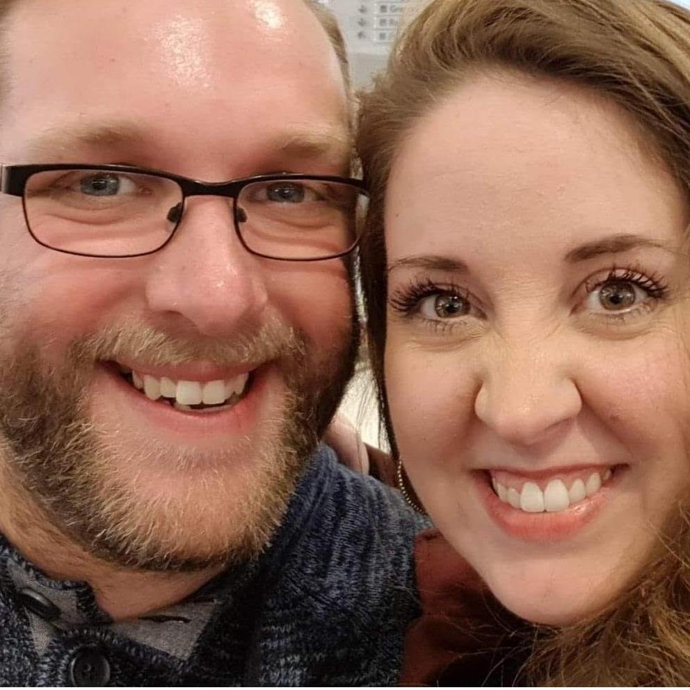 Right before Aaron hopped on a plane to head home in December.