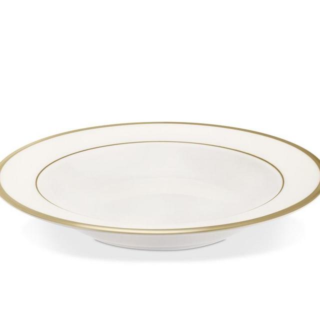 Pickard Signature Soup Plate, Gold
