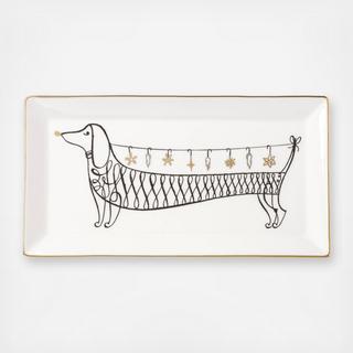Jingle All The Way Wickford Rectangular Tray