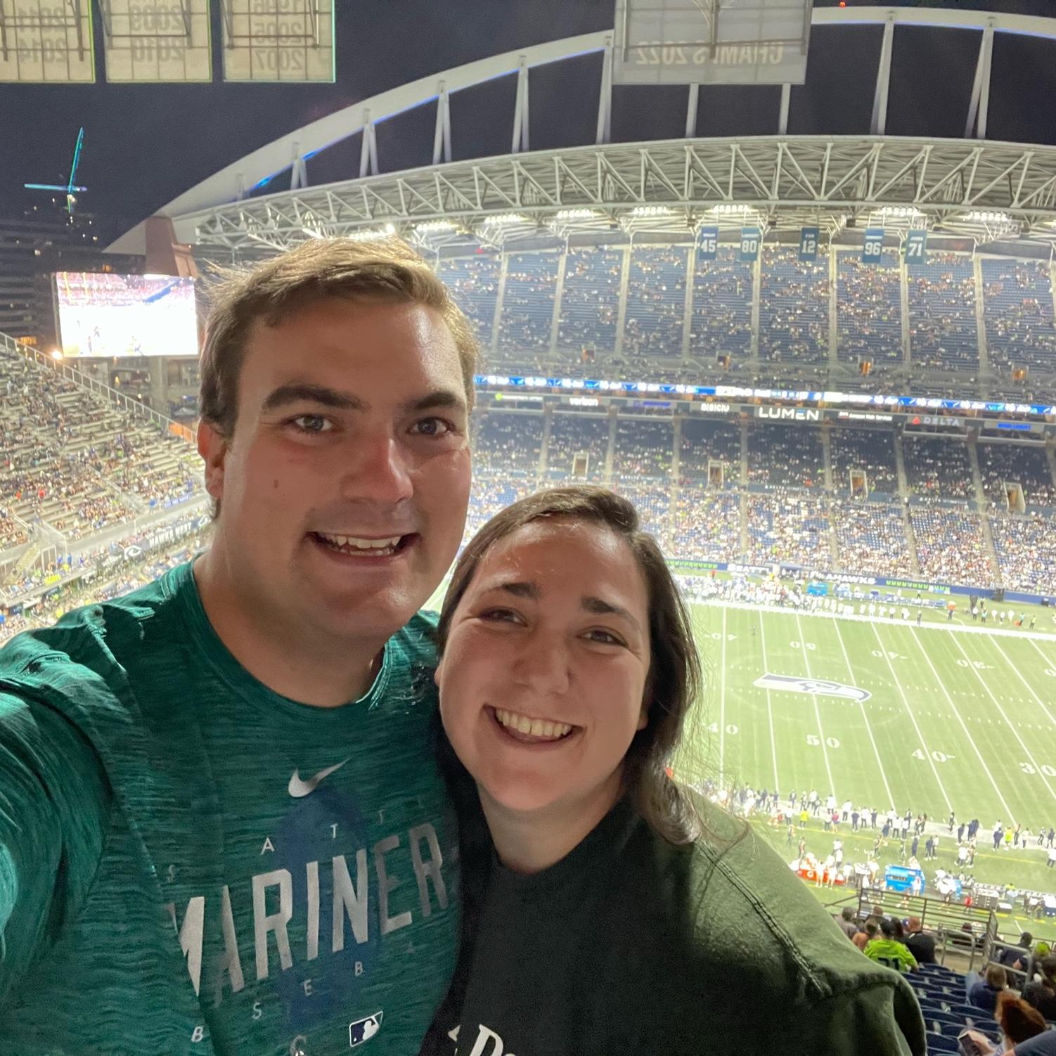 Our First Seahawks Game
August 2023
