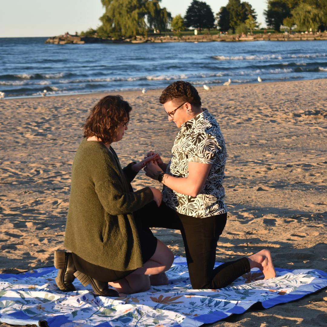 Our engagement day!