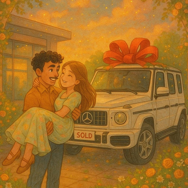 Nosso fundo para carro dos sonhos