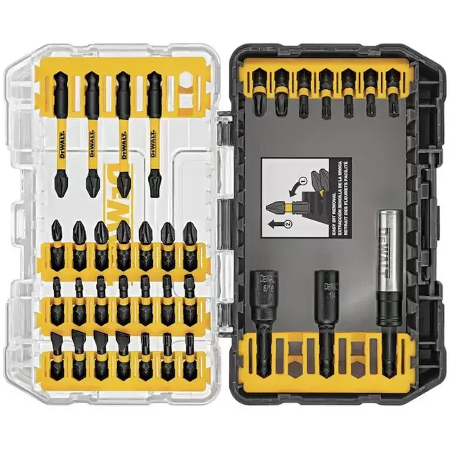 DEWALT Impact Ready FlexTorq 35-Piece Steel Shank Screwdriver Bit Set