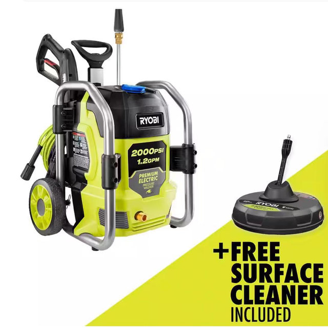 Ryobi Pressure Washer - 2000psi