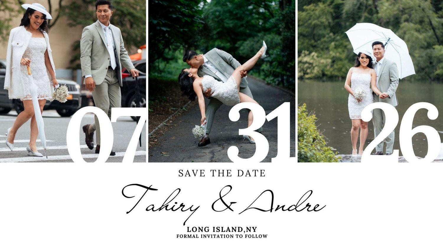The Wedding Website of Tahiry Sanchez and Andre Suwuh