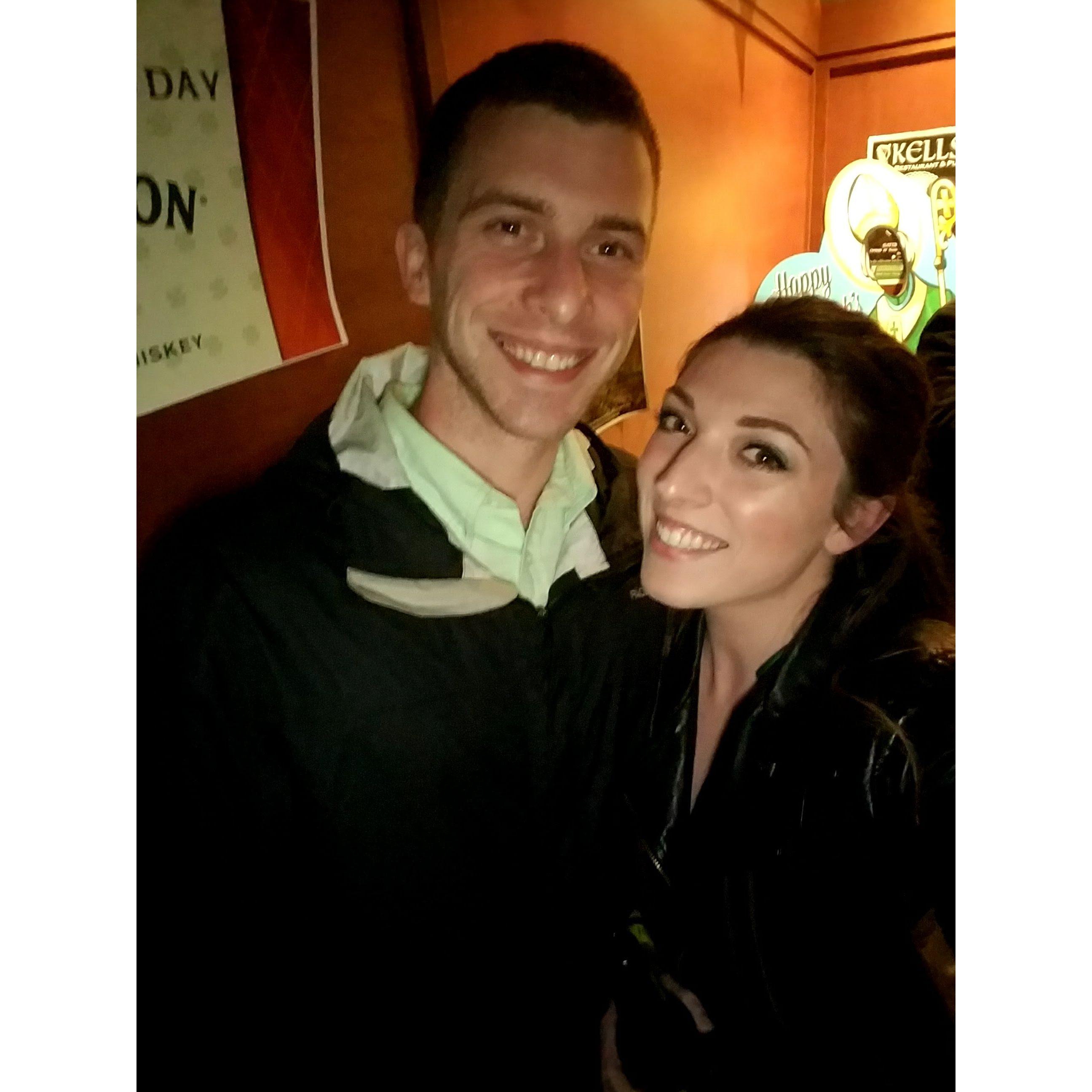 2018, St. Patrick's Day at Kell's downtown