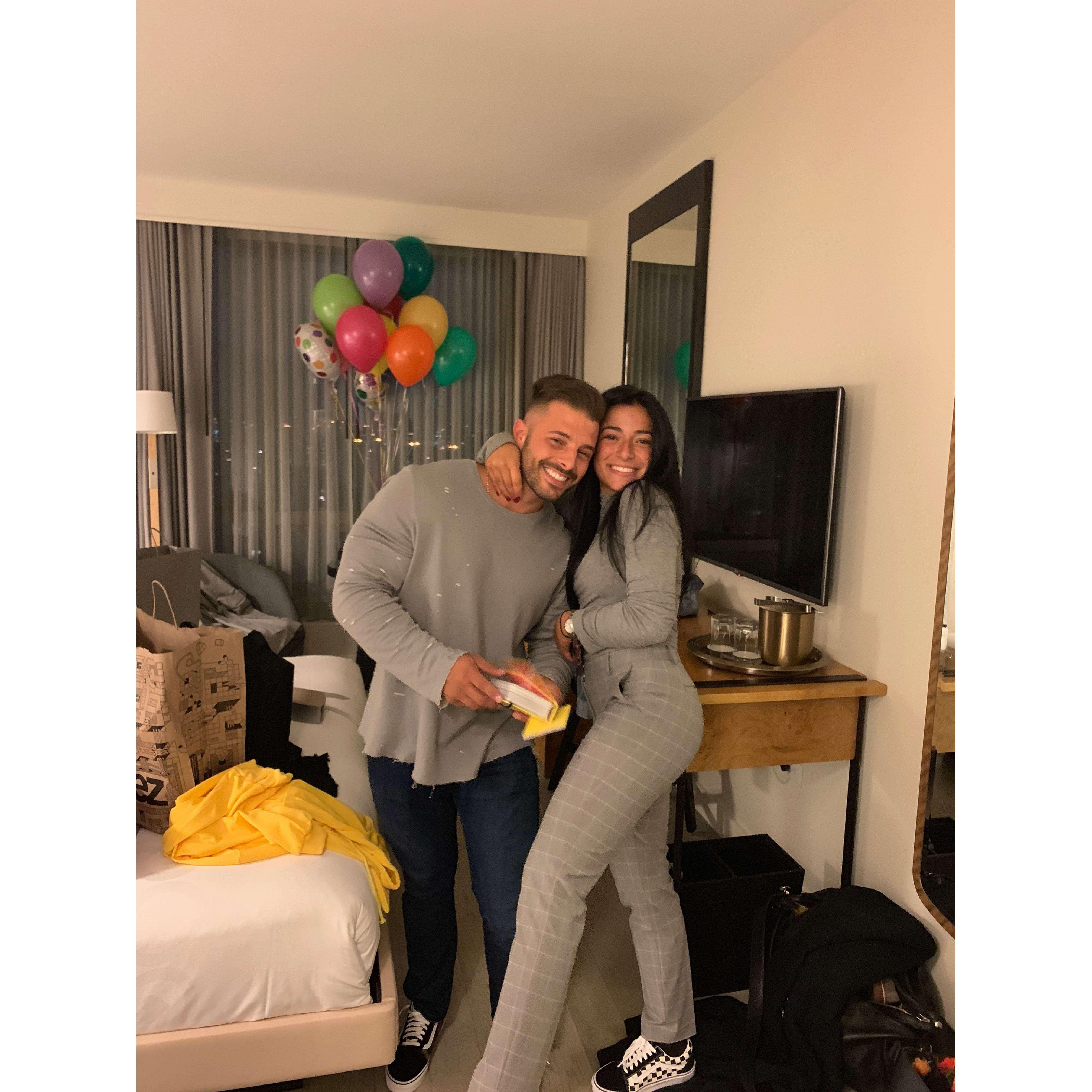 Kat's 22nd birthday in NYC