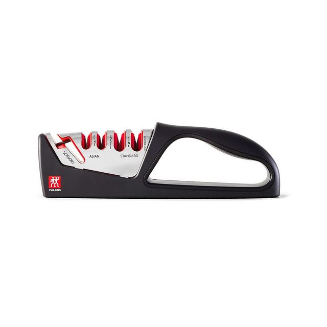 Zwilling 4-Stage Pull Through Knife Sharpener with Shear Sharpener