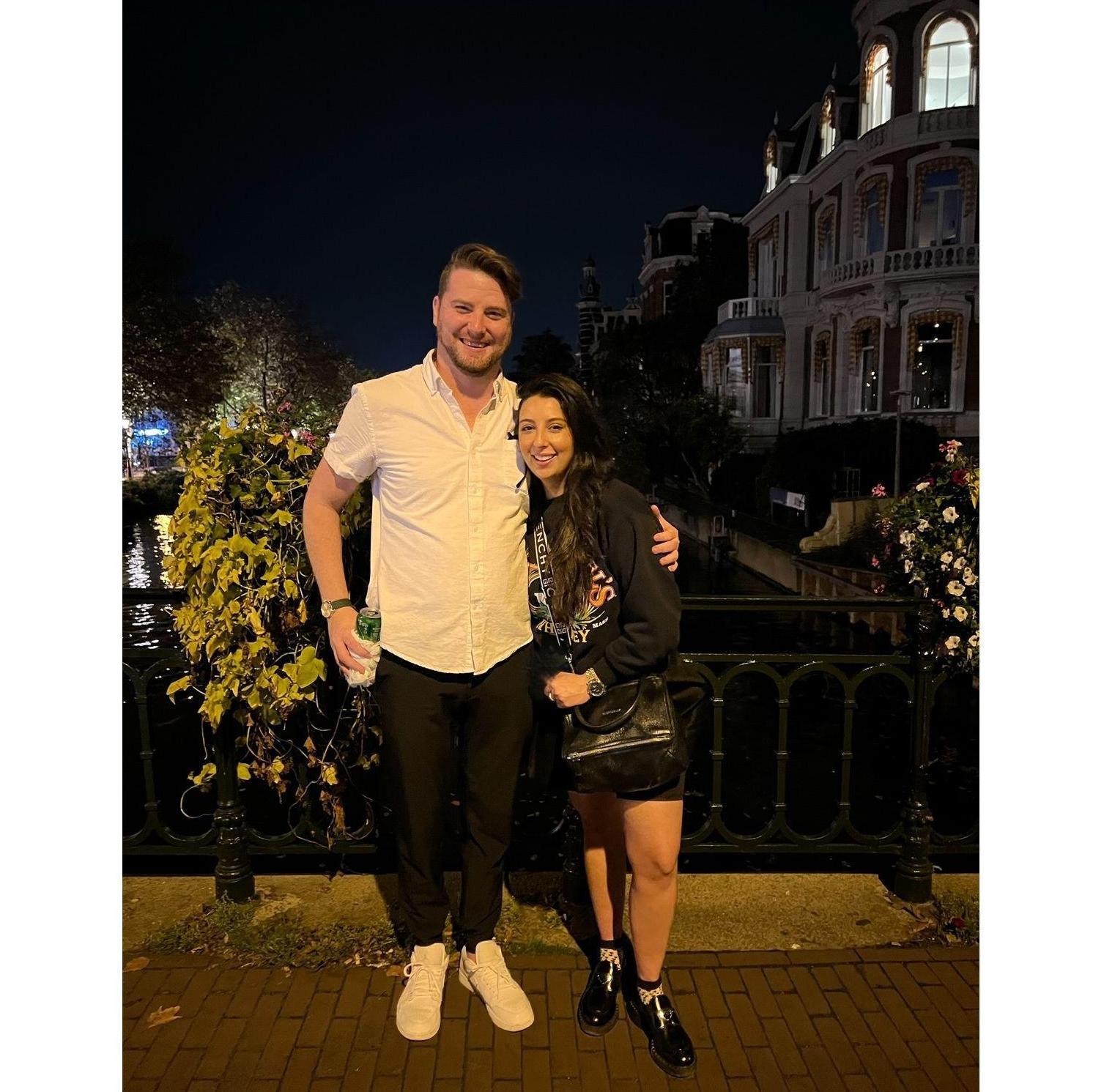 Jesse's first time in Europe!