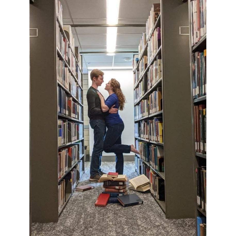 Given that we took this while in college, we did not have time to read all those books. Someday, though...