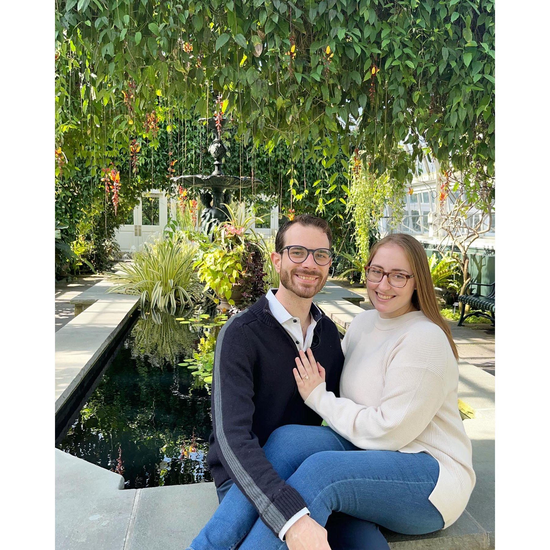 Engagement photo shoot