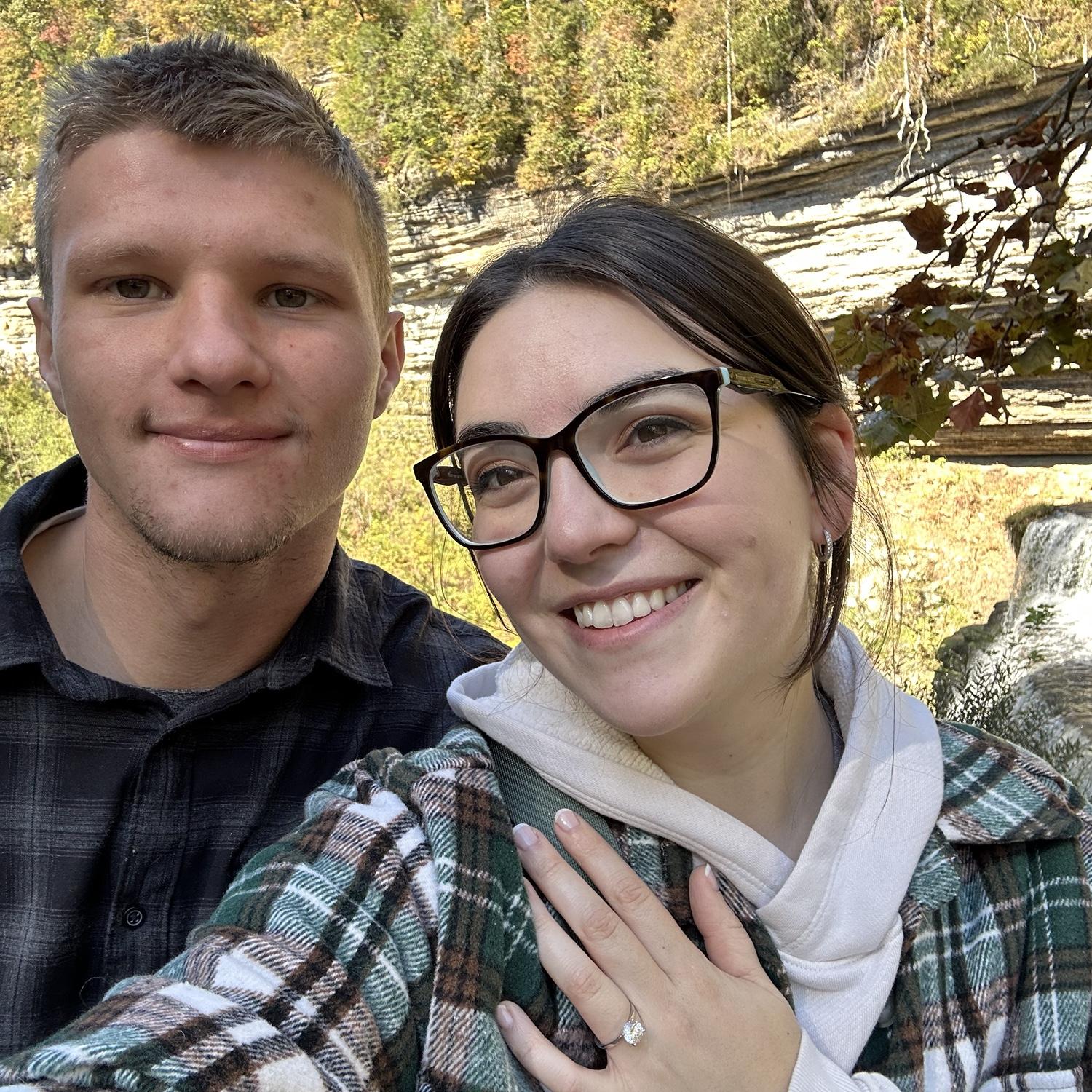 Engagement Day at Burgess Falls!