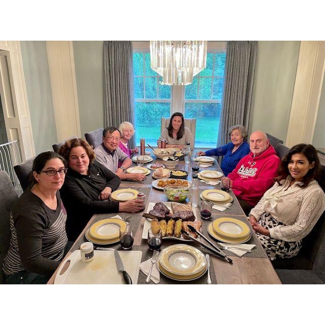 Dinner time in Weston, CT