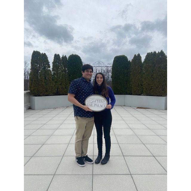 We said "Yes" to The Palace as our wedding venue!