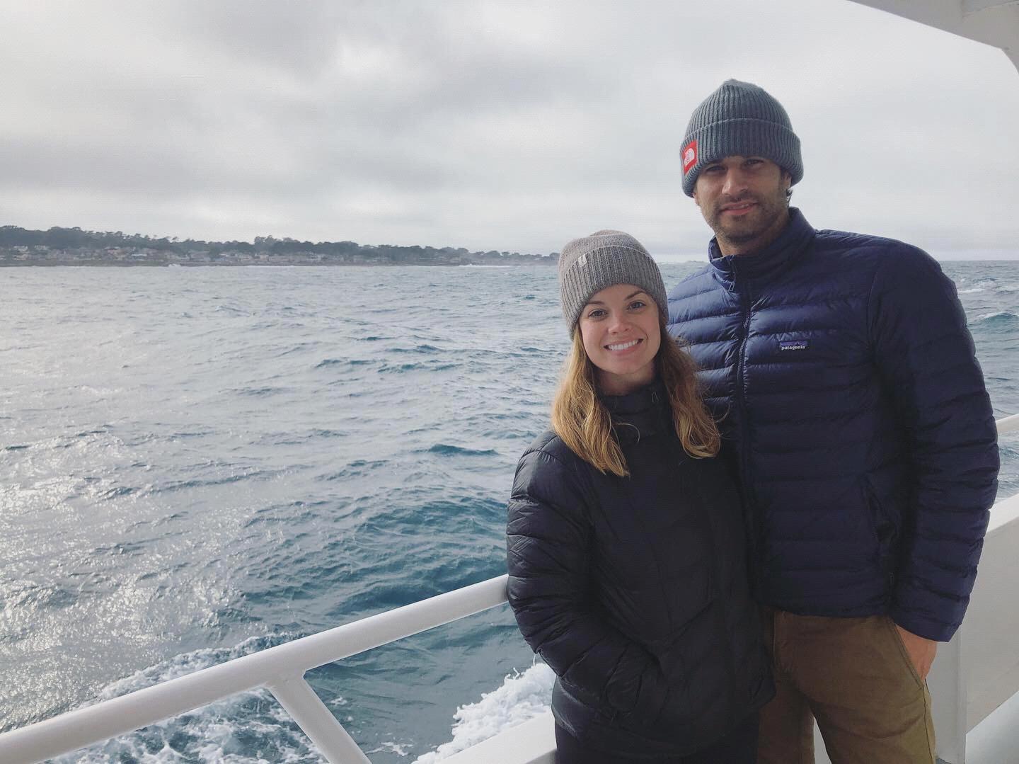 Whale watching in Monterey!