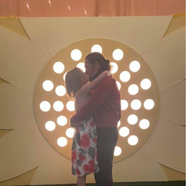 The moment after she said yes to that important question
