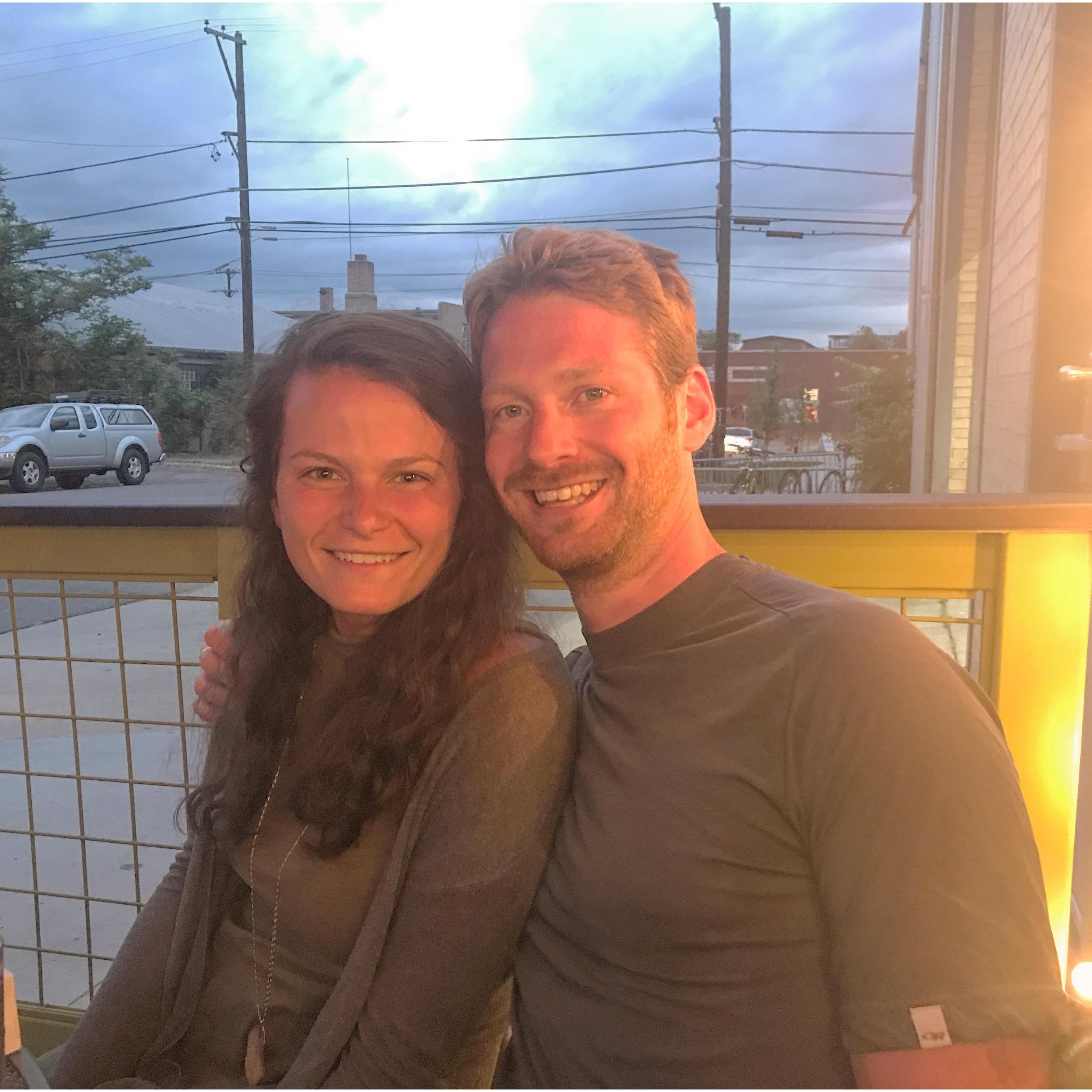Epic Brewery- one of our favorite hobbies. Drinking and trying new beer together.