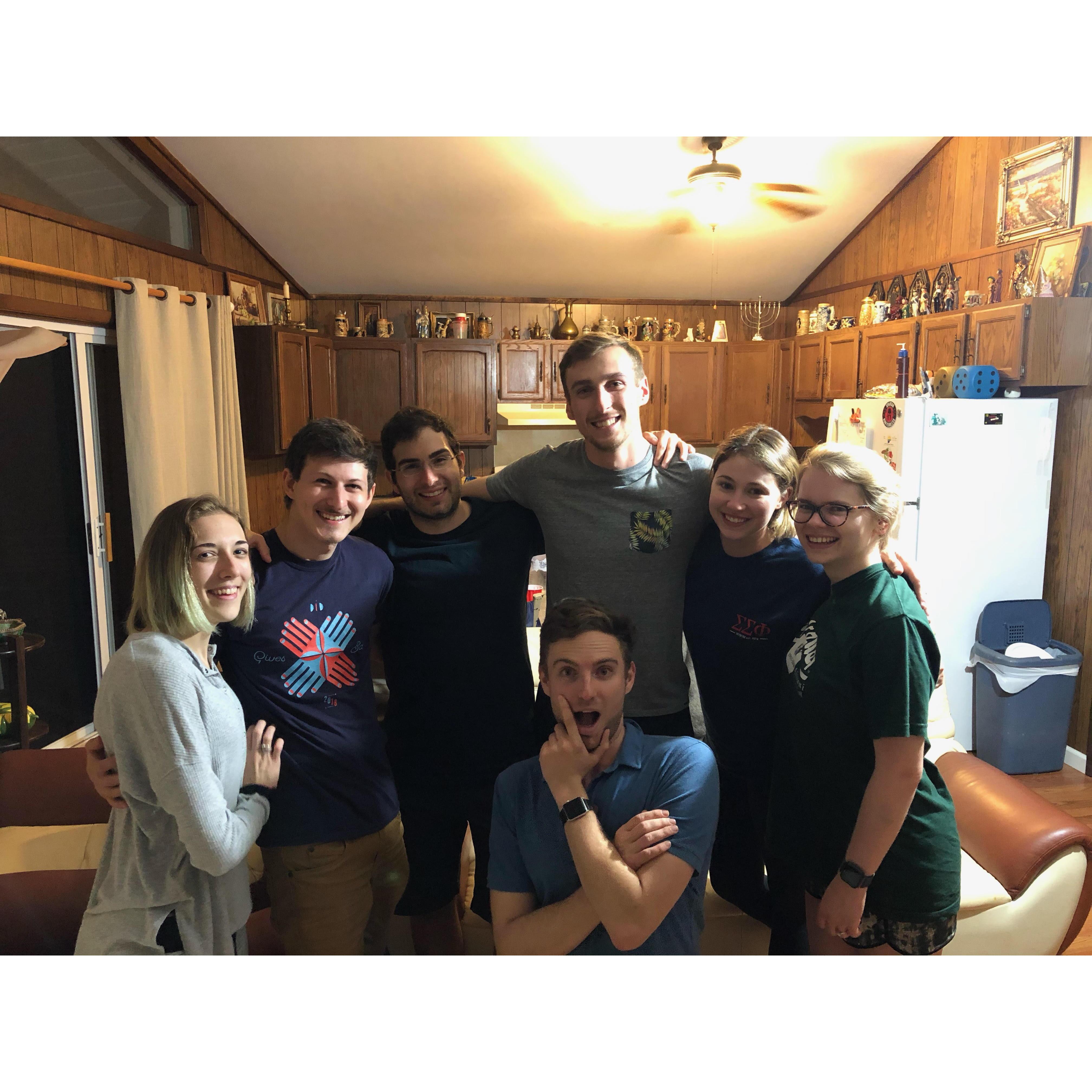 Jess, Dan, Richie, Sam, Rashelle, Kathryn, and Dan
Poconos Trip!