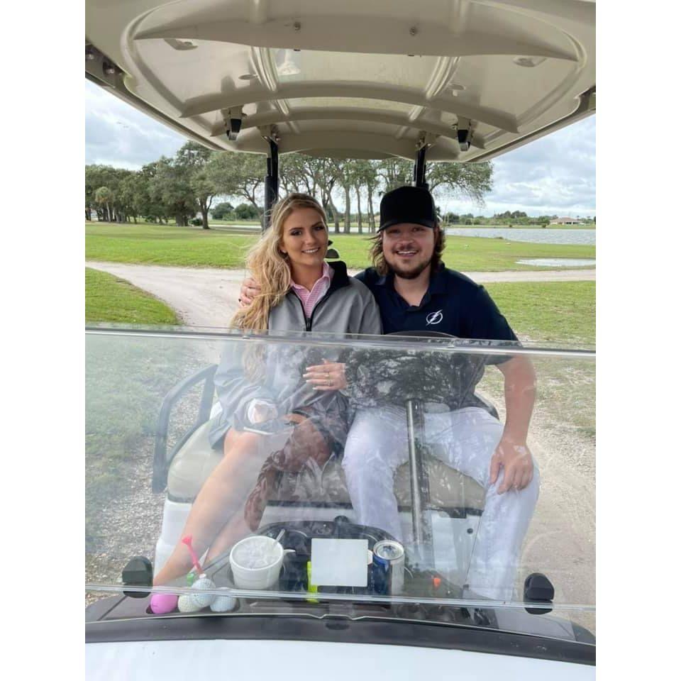 We love to golf!