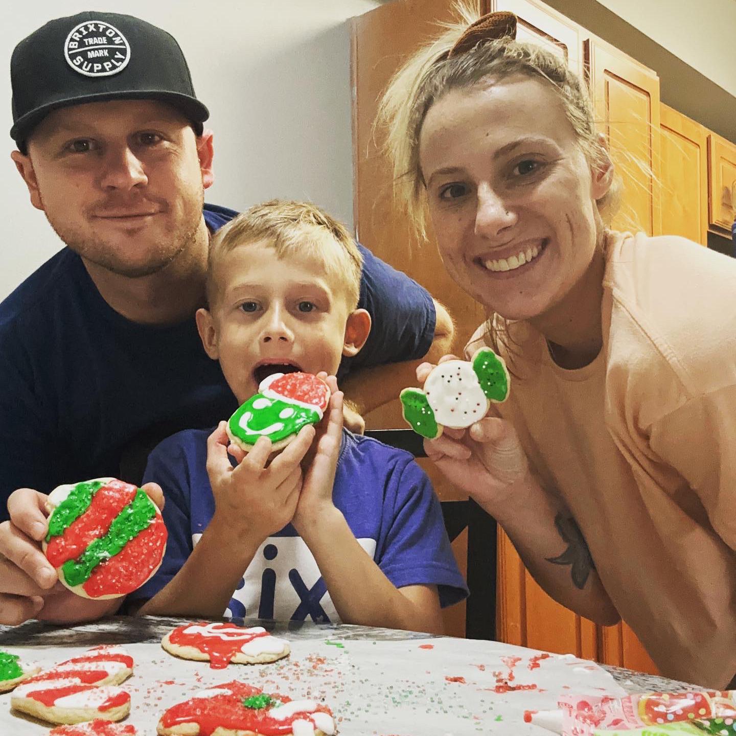 Spent the day making Christmas cookies 🍪